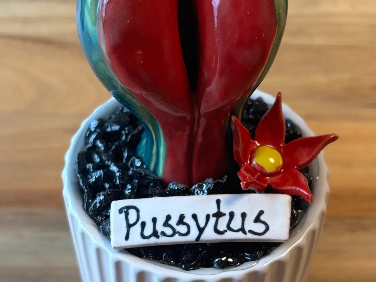 Billede 7 - Pussytusser i keramik