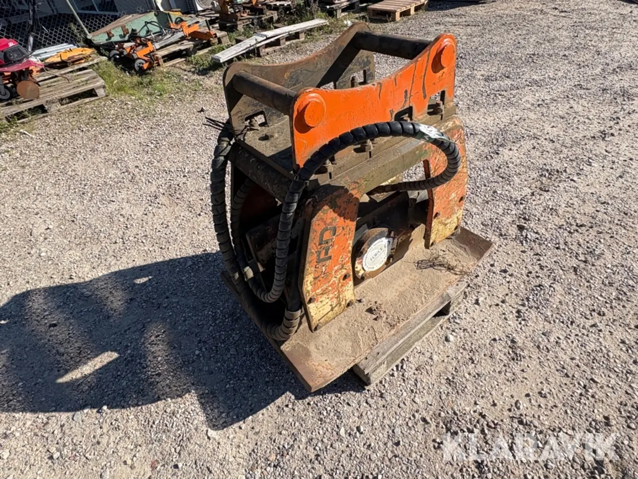Billede 2 - Pladevibrator til gravemaskine FRD 135