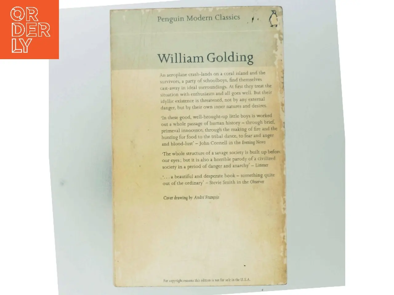 Billede 3 - Lord of the Flies af William Golding (Bog)