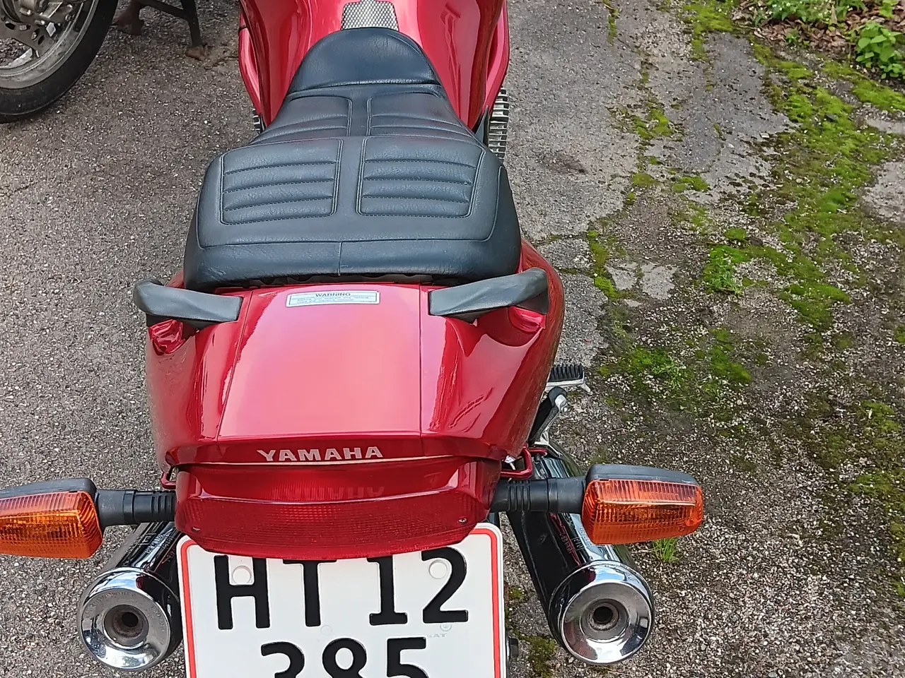 Billede 3 - Flot yamaha xj600 division med plader