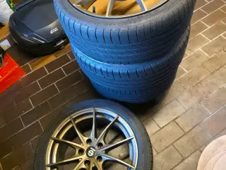 18" Sparco Trofeo fælge med dæk