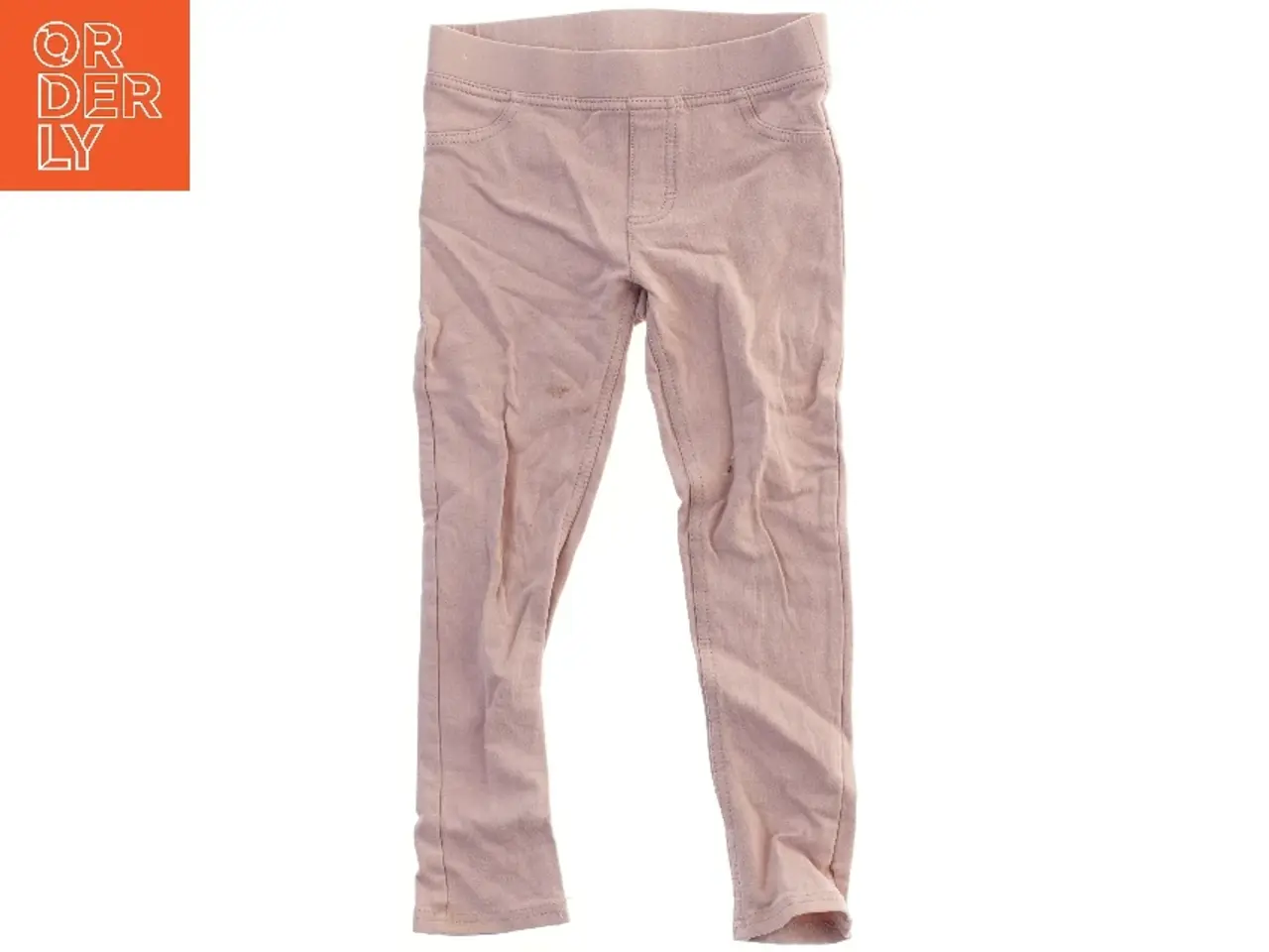 Billede 1 - Børneleggings i lys rosa farve fra H&M (str. 116)