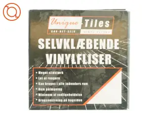 Selvklæbende vinylfliser fra Unigne - Tiles (9 styk)