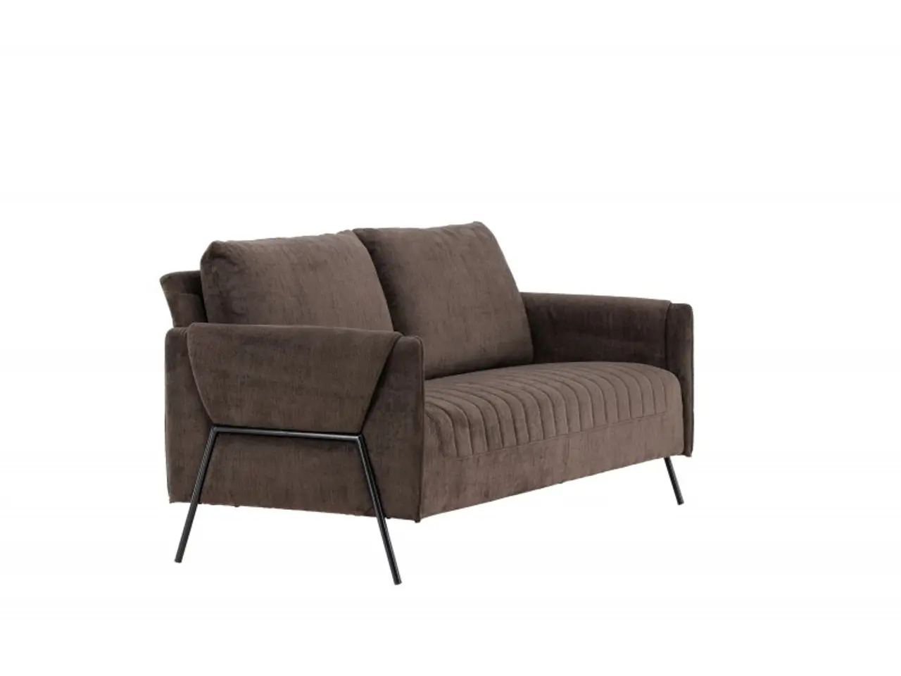 Billede 2 - Indigo 2 personers Sofa - Sort og Brun
