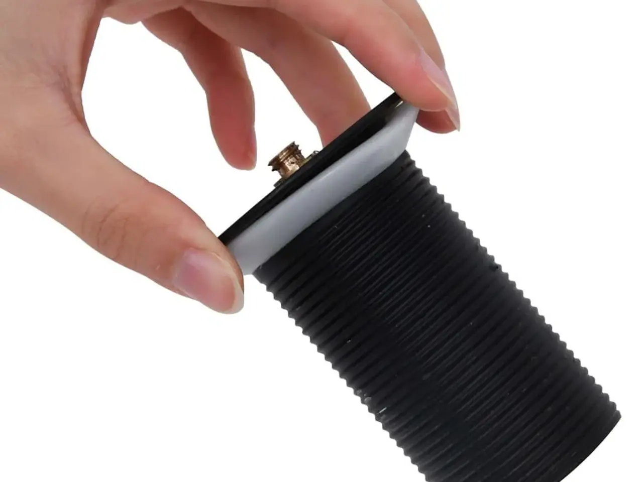 Billede 3 - Trykafløb med overløb 6,4 × 6,4 × 9,1 cm - sort pop-up