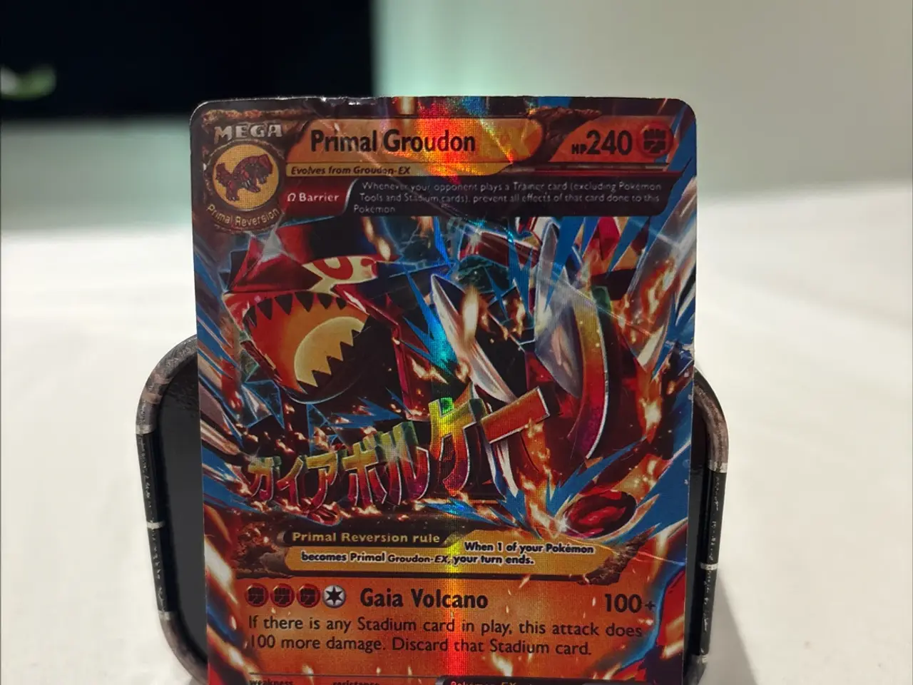 Billede 1 - Primal Groudon EX – Original Pokémon kort