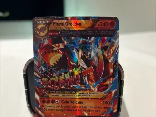 Primal Groudon EX – Original Pokémon kort