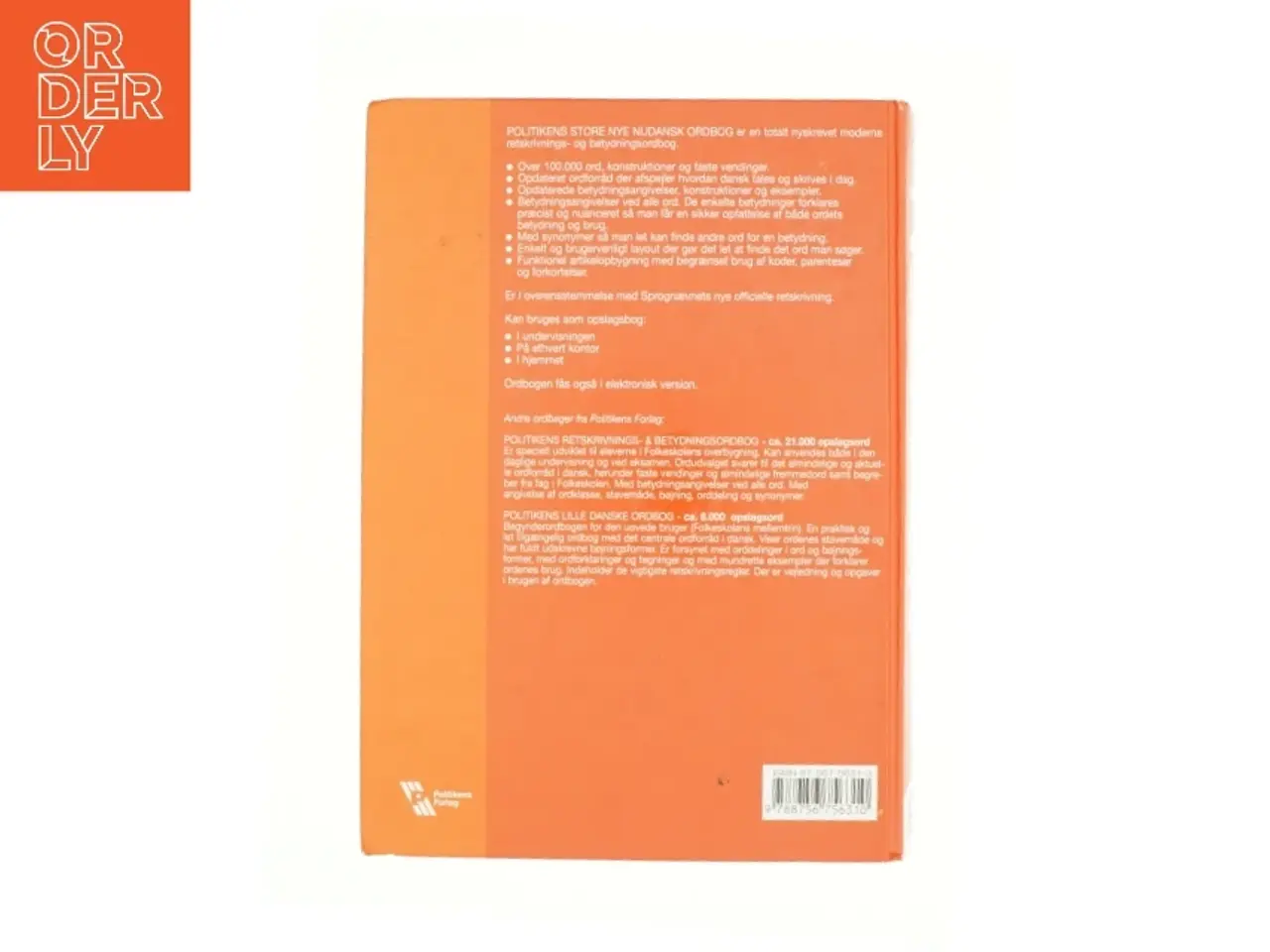 Billede 3 - Politikens Store Nye Nudansk Ordbog (Danish Edition) (Bog)