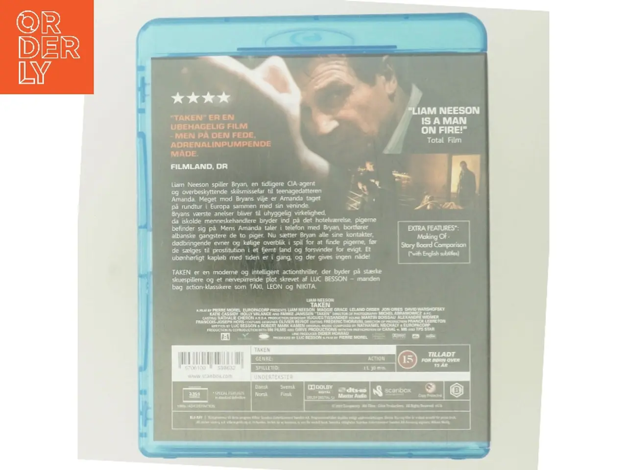 Billede 3 - Taken med Liam Neeson (DVD)