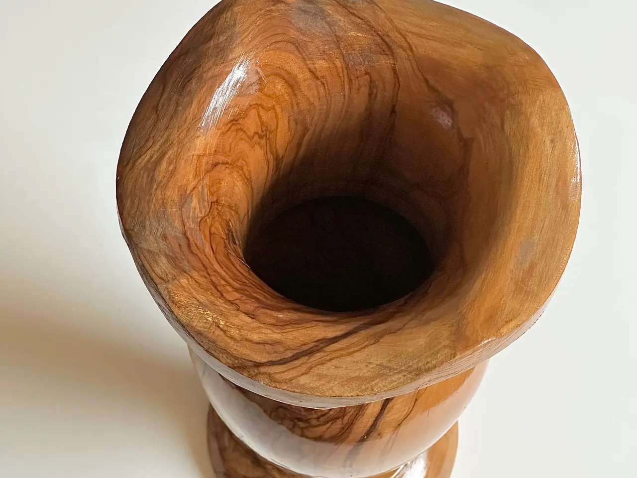 Billede 8 - Stor vase, træ