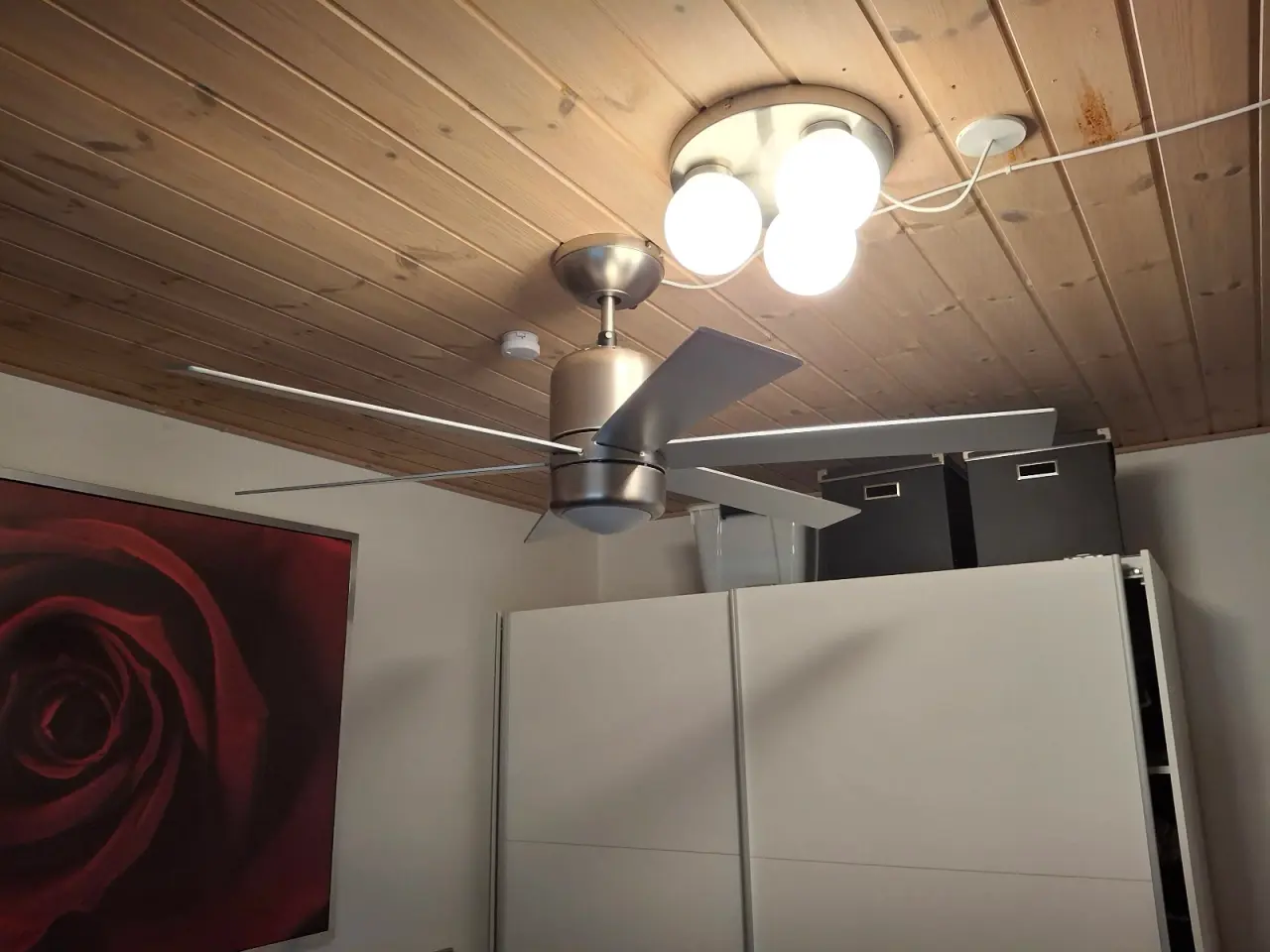 Billede 2 - Loftsventilator.kr.850.
