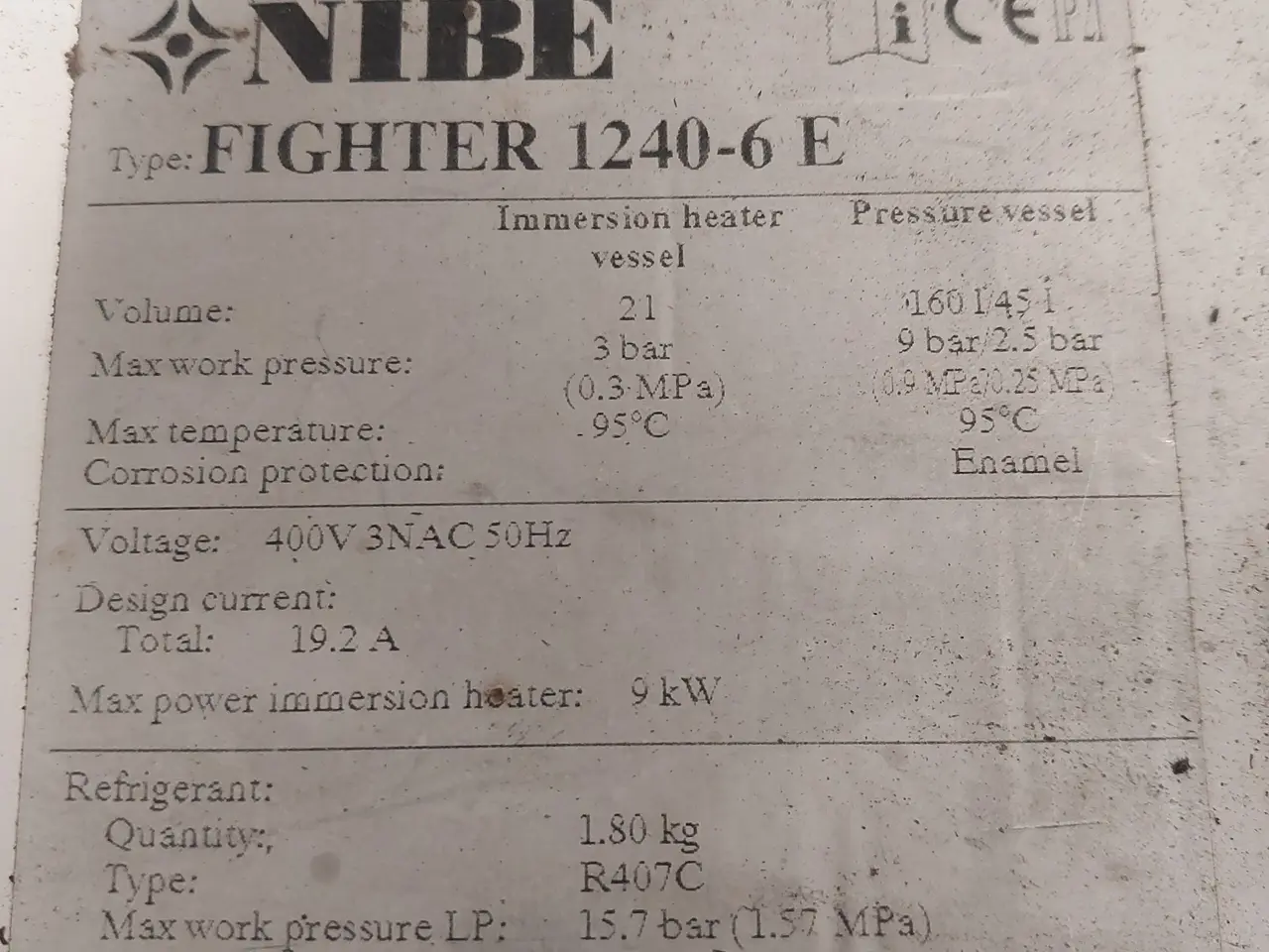 Billede 4 - Vølund jordvarmepumpe Fighter 1240-6