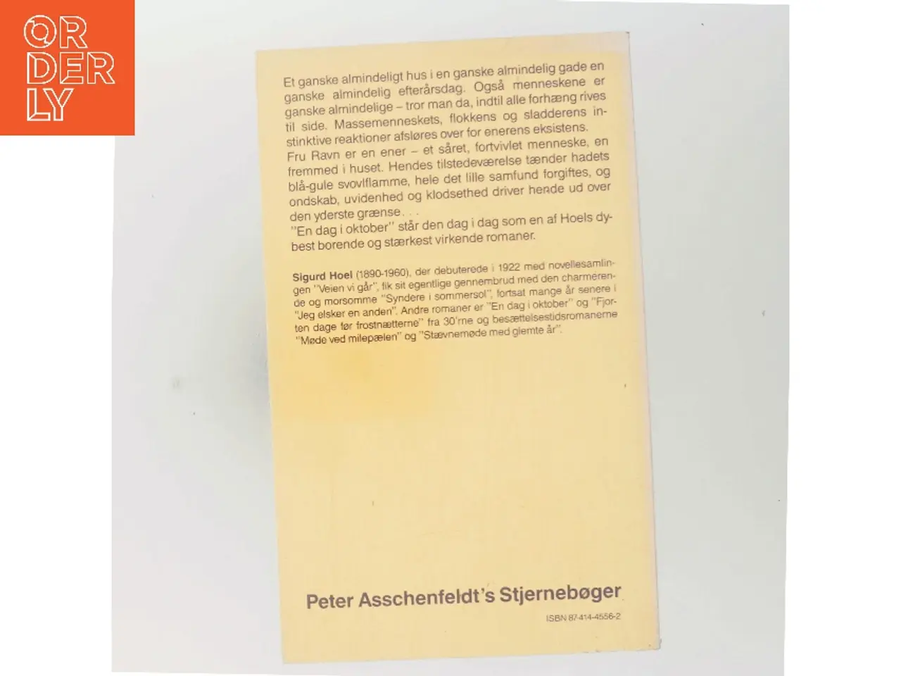 Billede 3 - En dag i oktober af Sigurd Hoel (Bog)