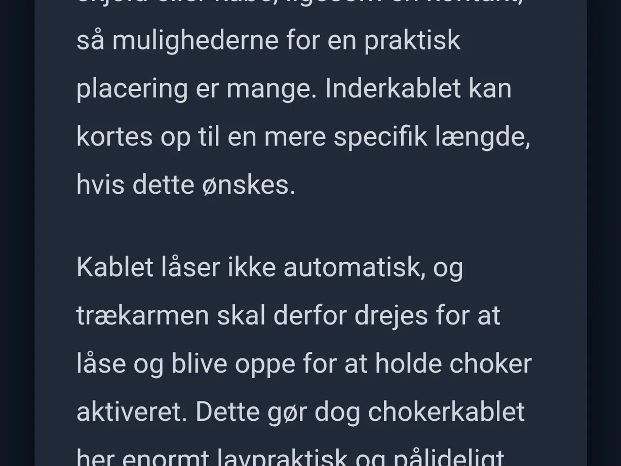 Billede 3 - Nye Chokerkabel med Drejelås 50cm 