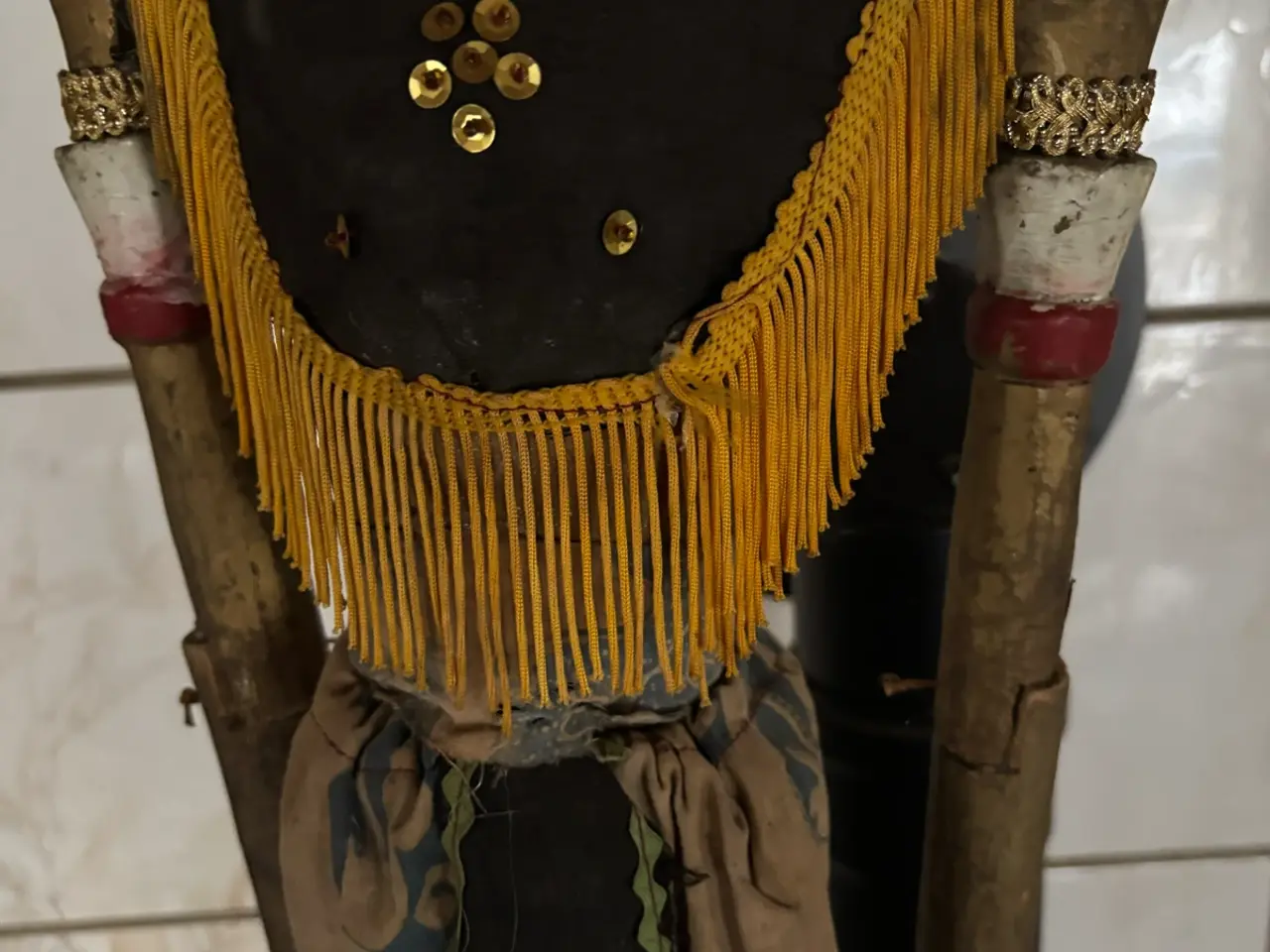 Billede 5 - Stor gammel wayang dukke