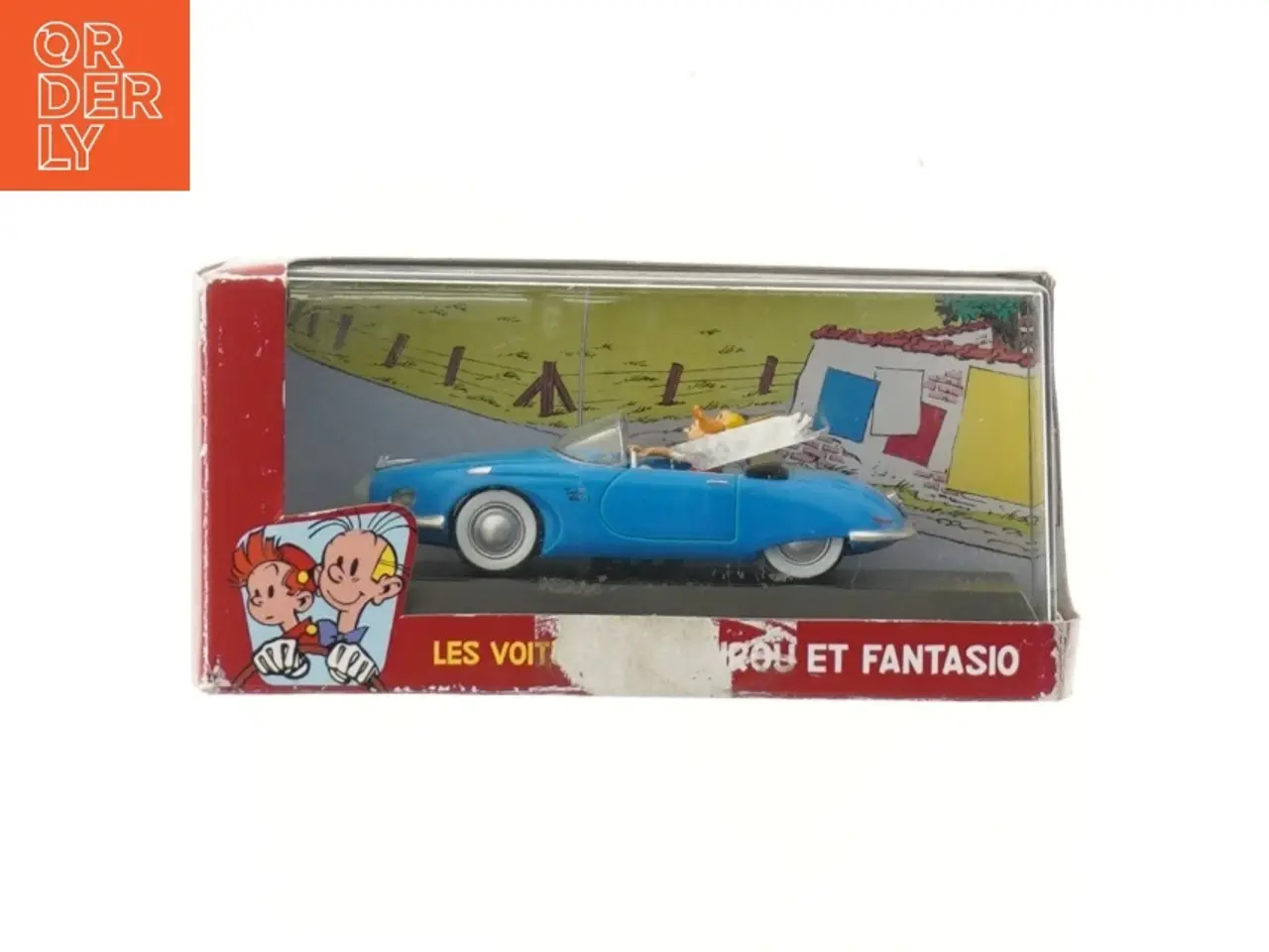 Billede 1 - Spirou og Fantasio modelbil (str. 16,5x8 cm)