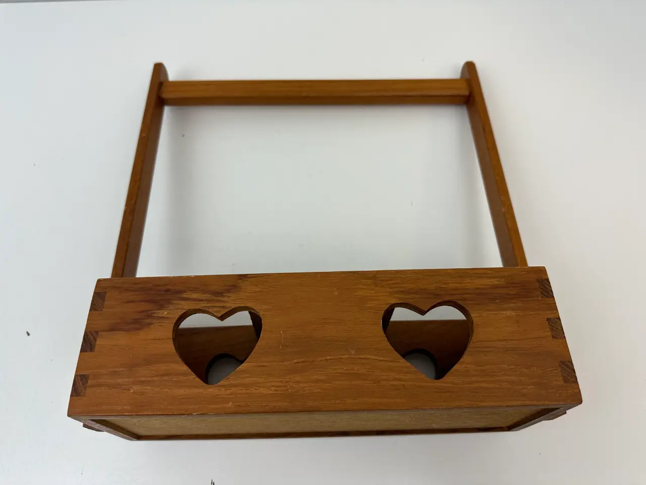 Billede 8 - Retro flaskeholder / opsats i teak