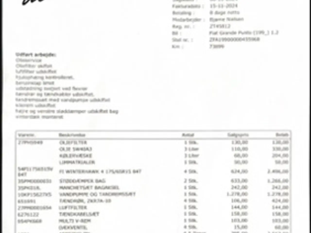 Billede 15 - Fiat Punto 1,2 65HK (lavt km tal)