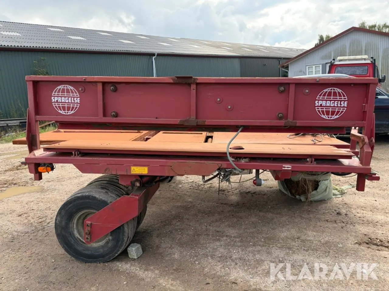 Billede 4 - Ballevogn Spragelse S25 med hydrauliske sider og vægt