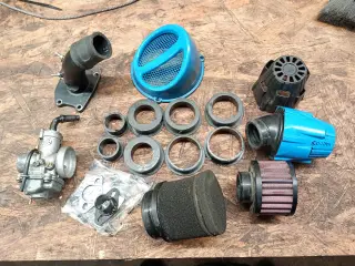 Næsten ny Polini CP Karburator 21mm Med større st
