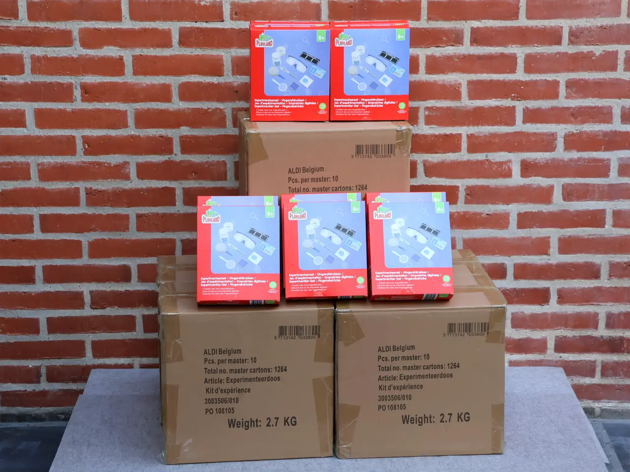 Billede 3 - 50 Stk Eksperimentsæt, ubrugte.