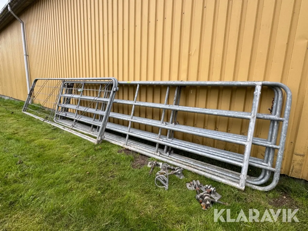 Billede 1 - Udtrækslåger galvaniseret 7 Styk