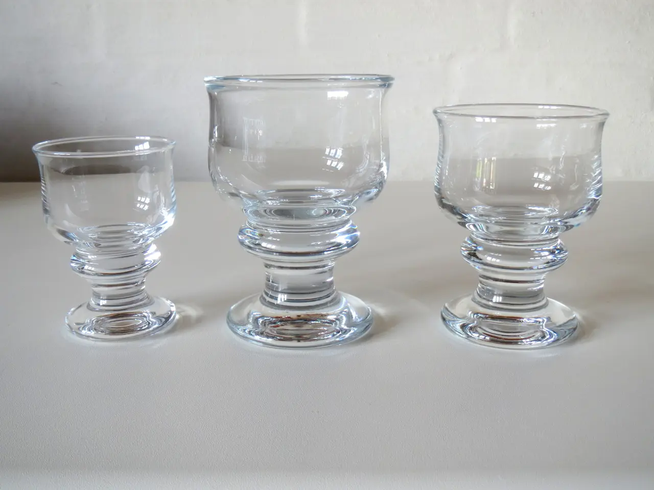 Billede 2 - Holmegaard Tivoli, 4 rød, 4 hvid, 4 port, 2 sherry