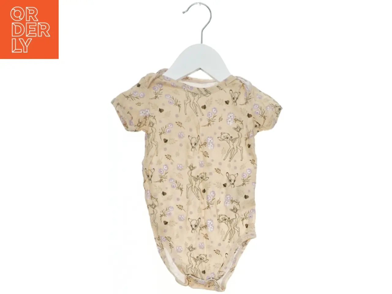 Billede 1 - Kortærmet body med Bambi-motiv (str. 80)