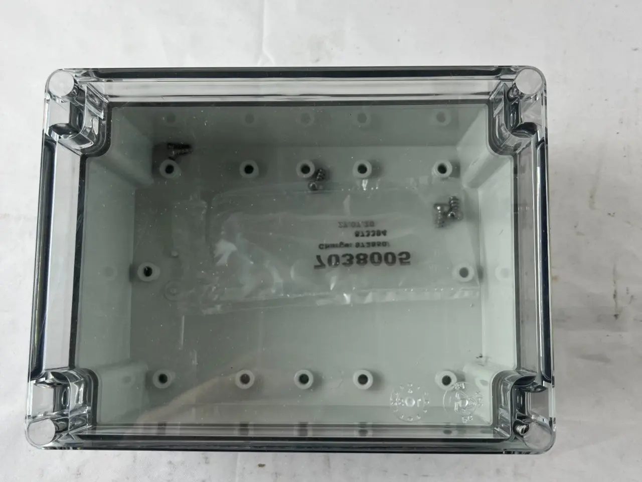 Billede 3 - Fibox 703805 kabinet Clear Lid 148x88mm Grey Base