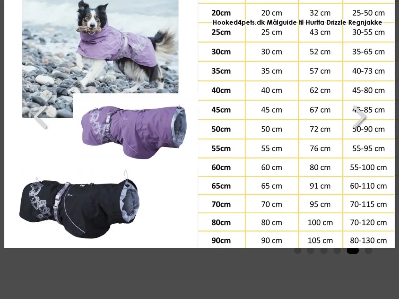 Billede 4 - Hunde regndækken i sort fra Hunter - Aldrig brugt