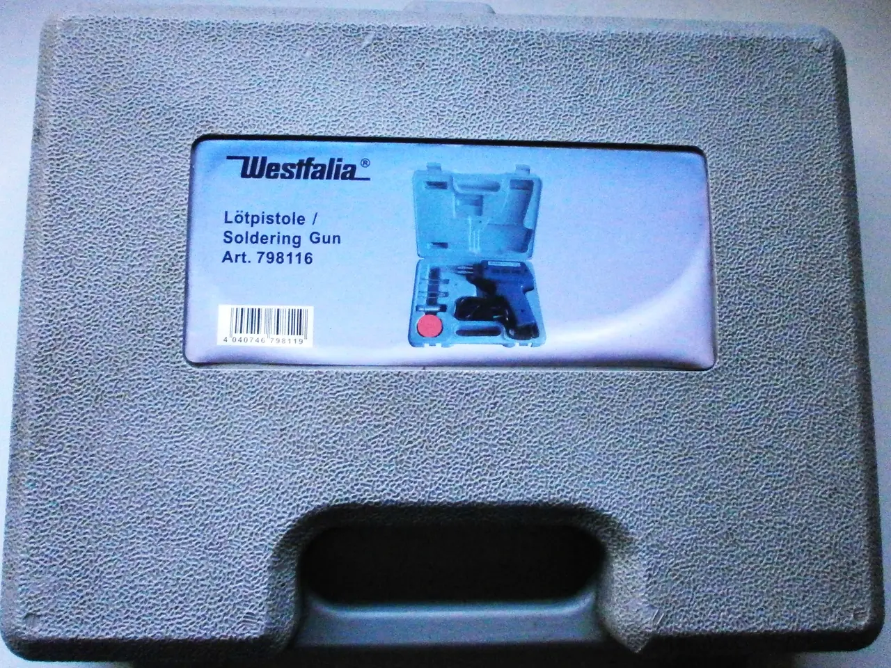Billede 3 - NYT Westfalia Loddepistol-sæt reserved, i kuffert