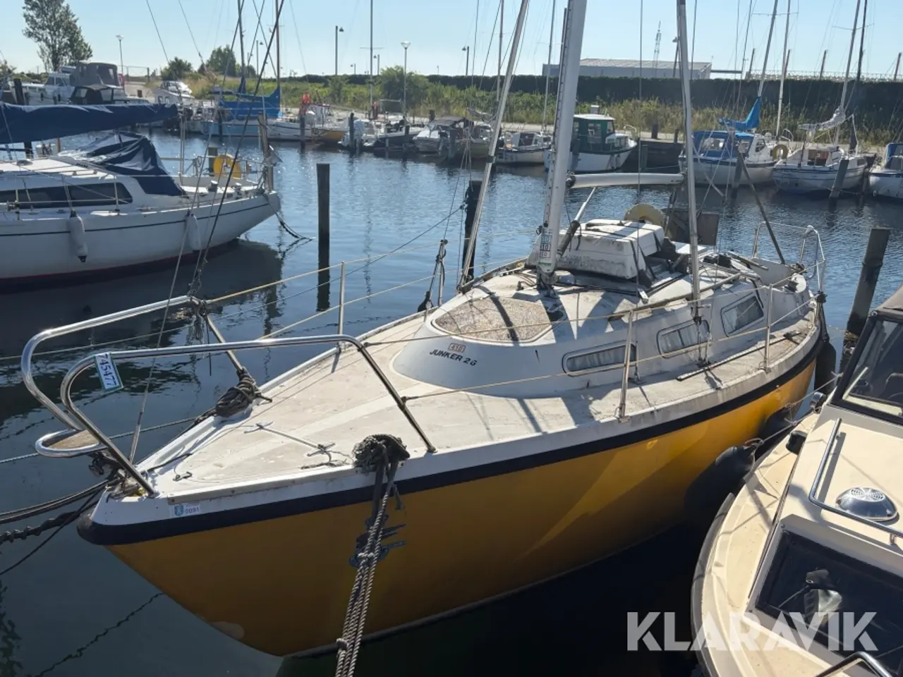Billede 4 - Sejlbåd Junker 26 med påhængsmotor