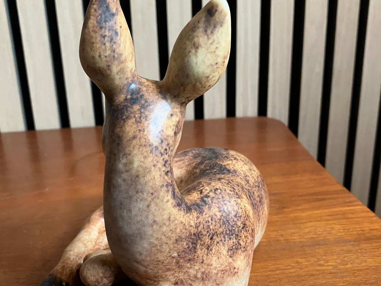 Billede 3 - Michael Andersen figur, liggende rådyr