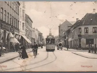 Aarhus - Nørregade - Postkort - Brugt