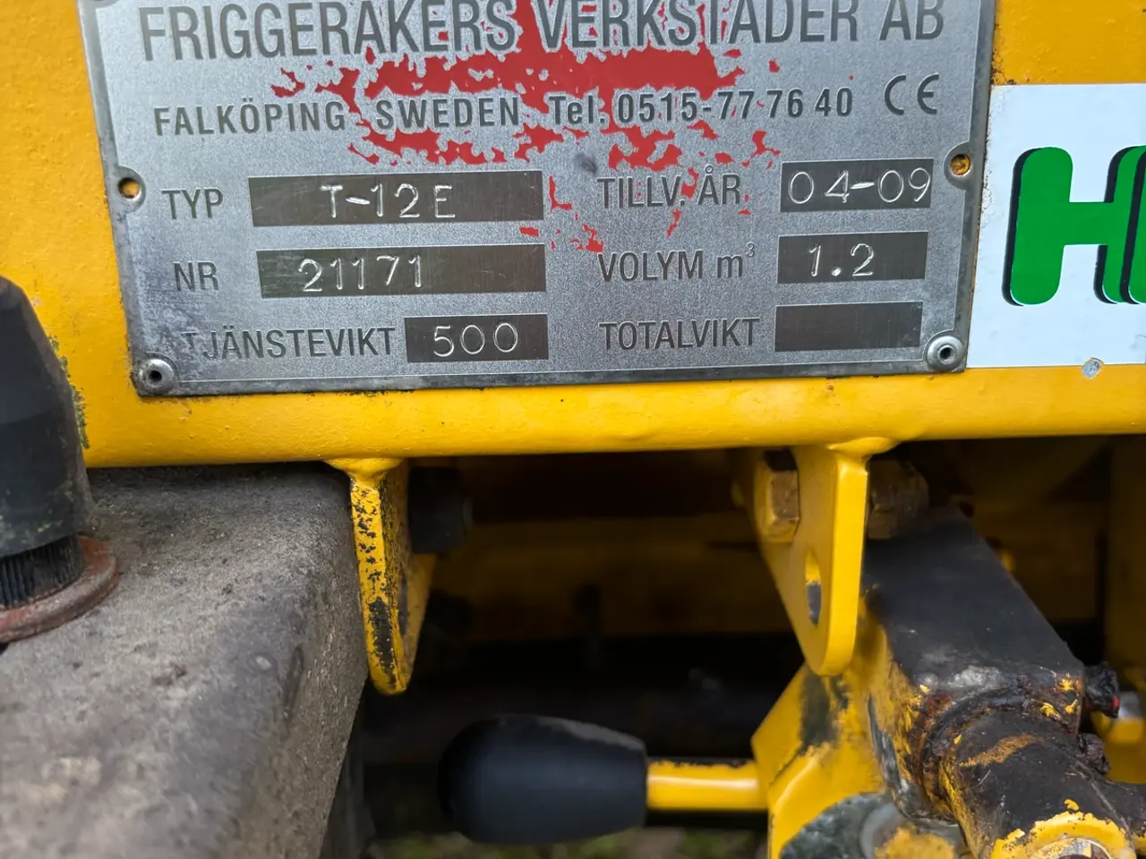 Billede 4 - Falköping T-12E salt/grus udlægger