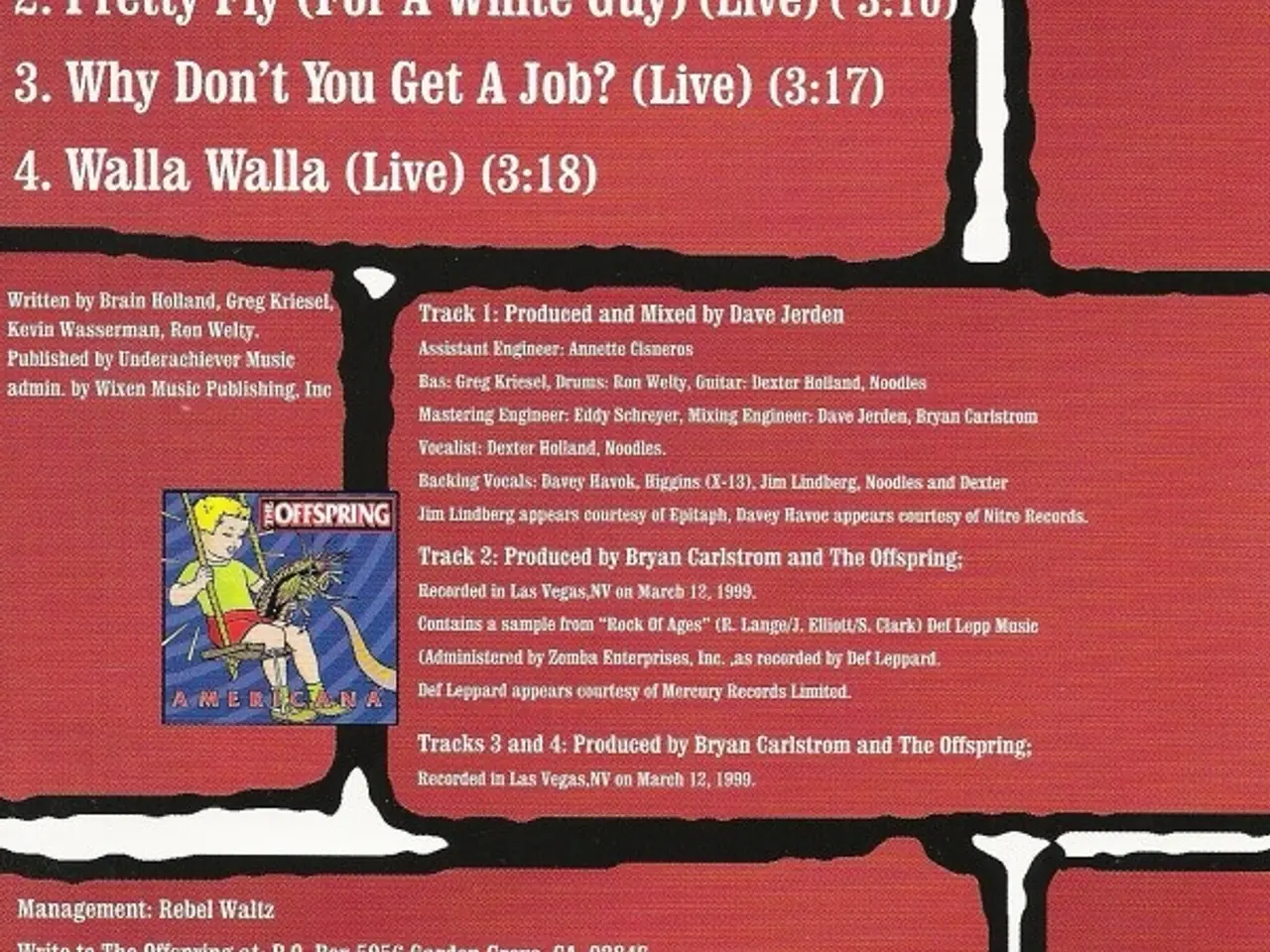 Billede 4 - The Offspring – The Kids Aren't Alright – CD