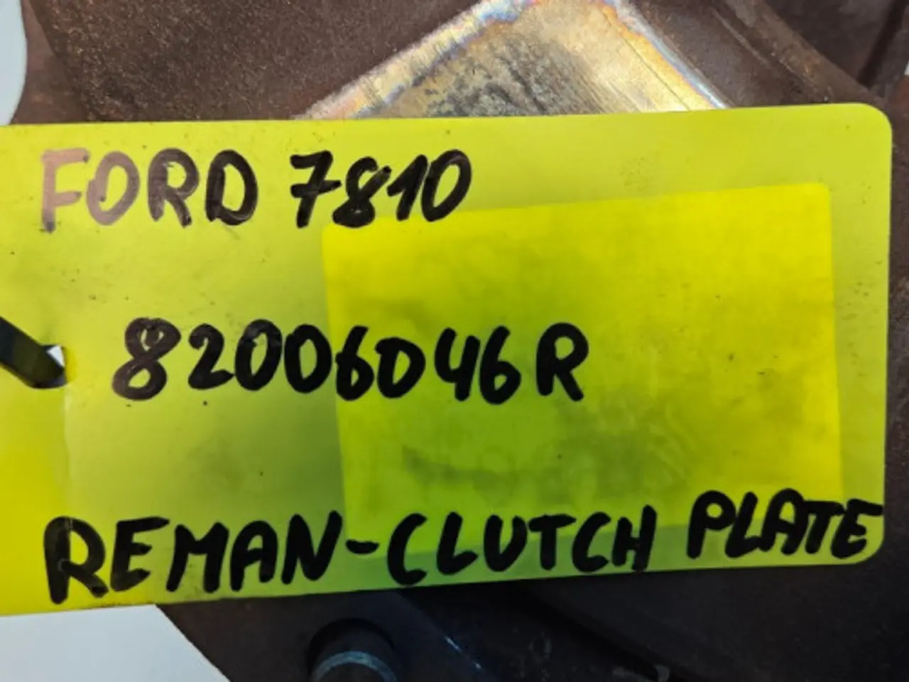 Billede 6 - Ford 7810 Kobling Plade 82006046R