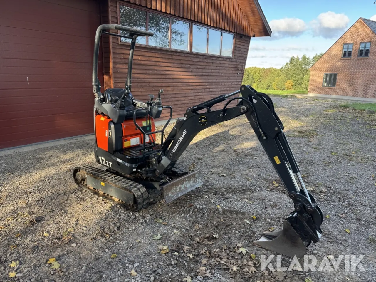 Billede 4 - Minigraver Eurocomach 12ZT