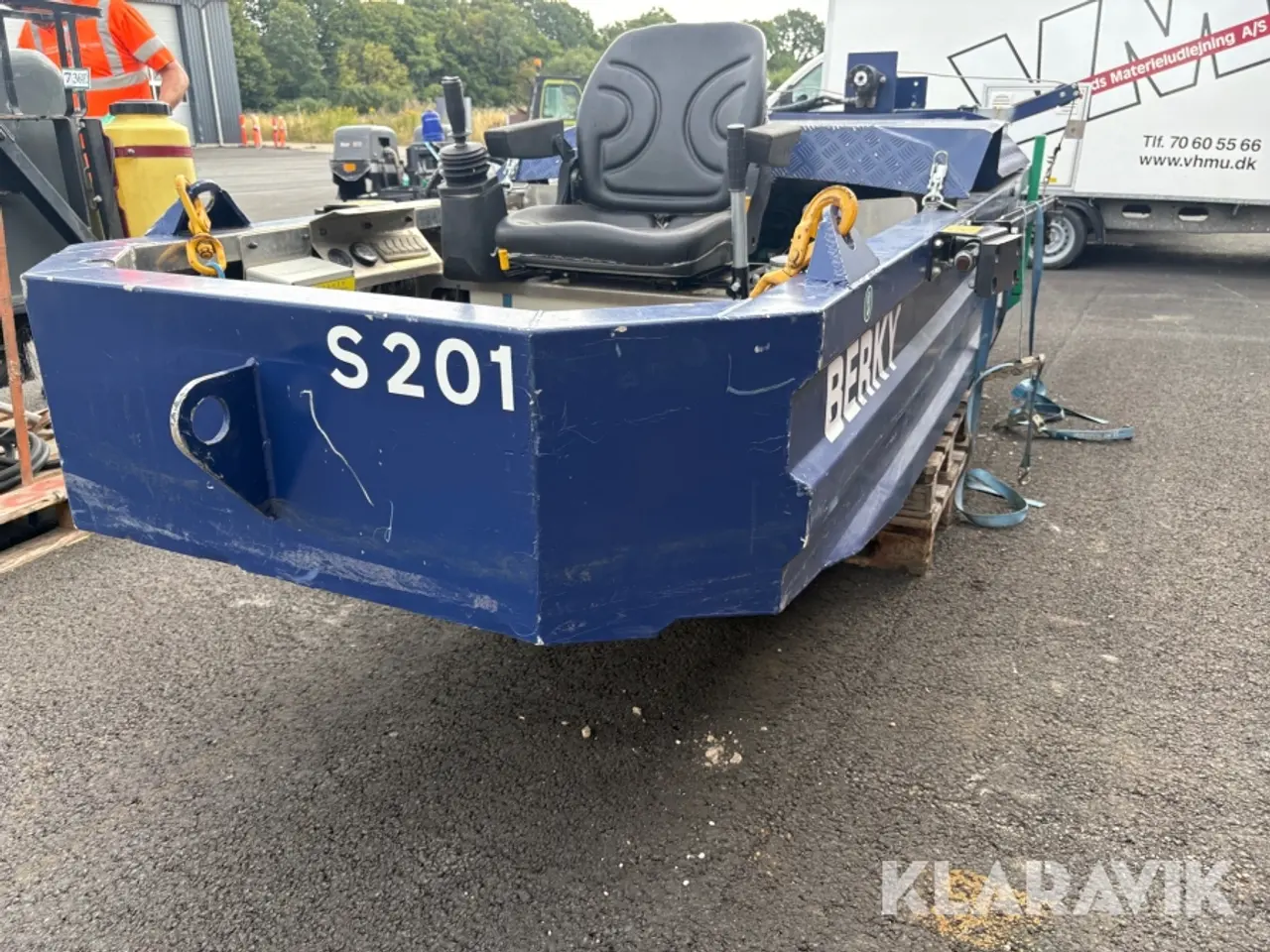 Billede 1 - Båd til grødeafskæring Berky Mähboot 6100