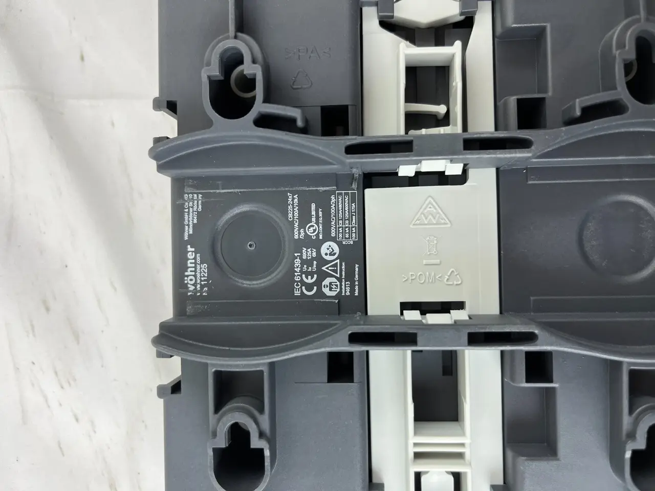 Billede 9 - Wohner 33225 Fuse kontakt Disconnector 3-Pole 160A