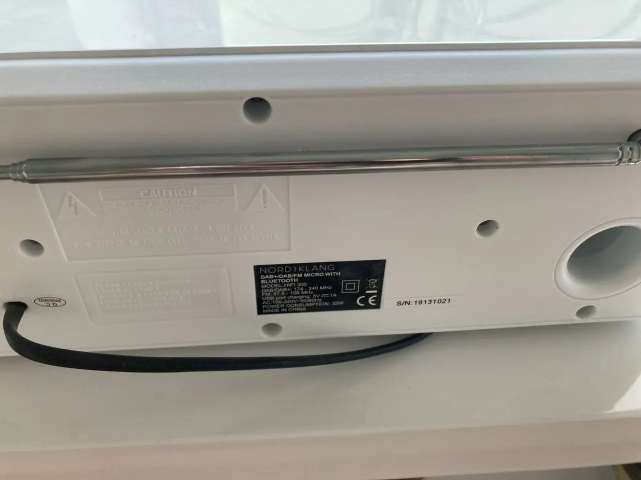 Billede 2 - NORDKLANG Radio DAB+/CD bluttooth mm