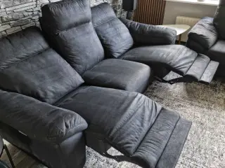 Sofasæt af leder