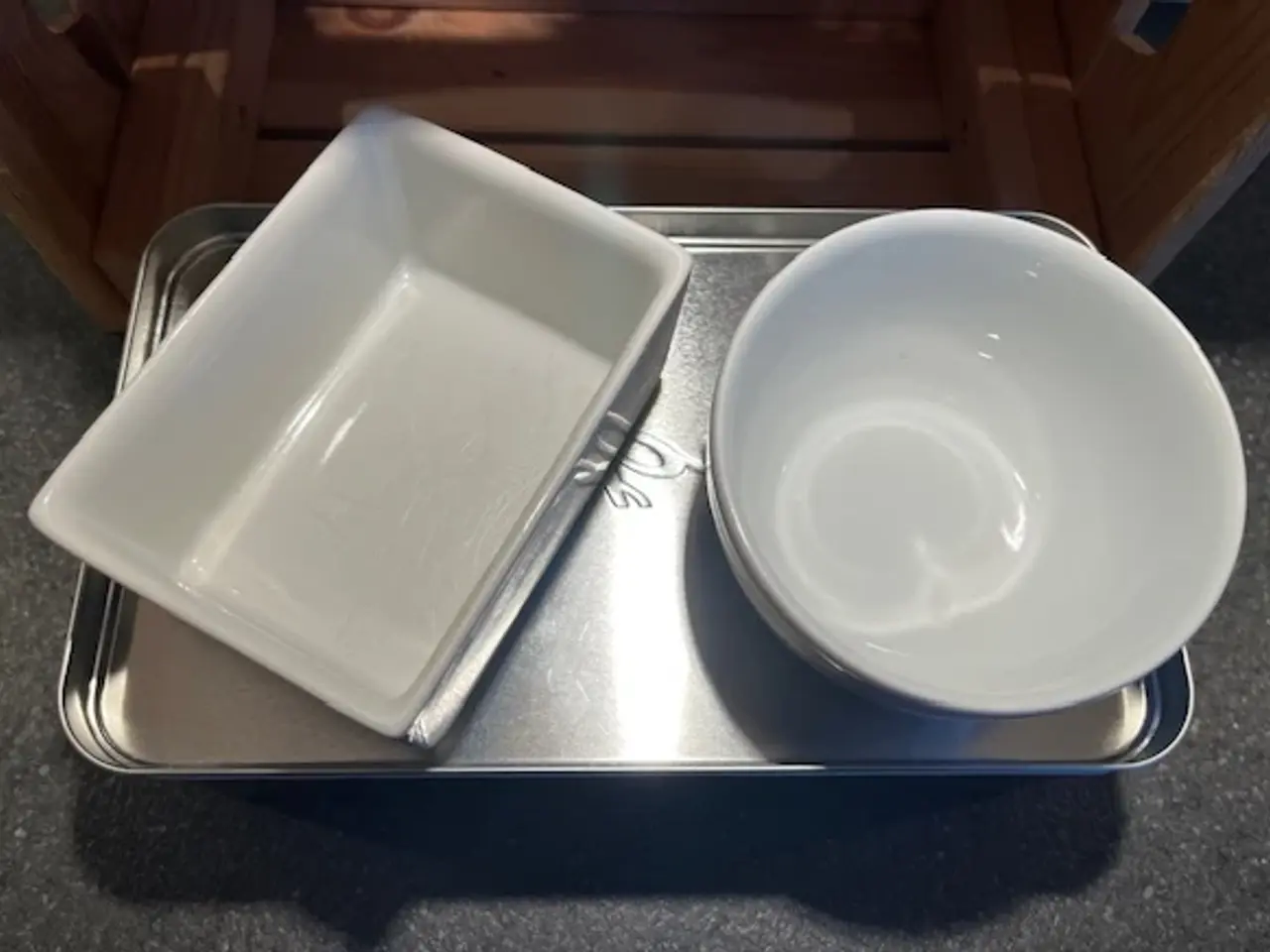 Billede 4 - 6 dele robust hvidt porcelæn bl.a. Piet Hein m.fl.