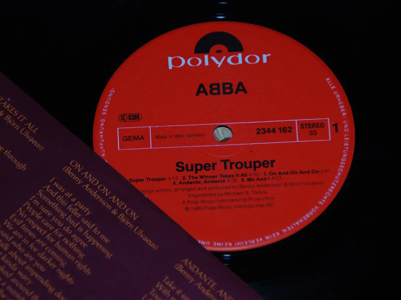 Billede 5 - Vinylplade med ABBA