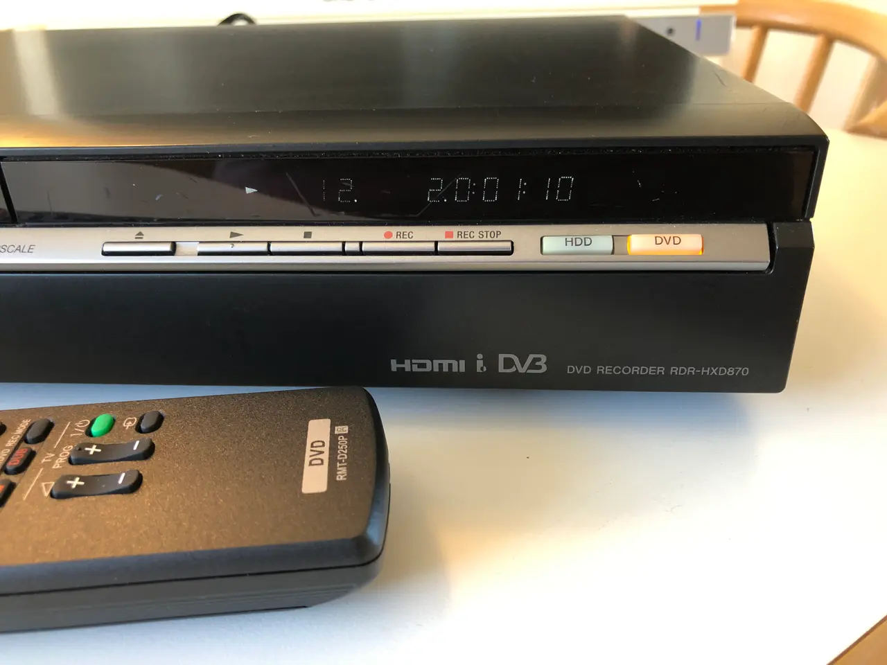 Billede 6 - Sony DVD afspiller med harddisk og HDMI