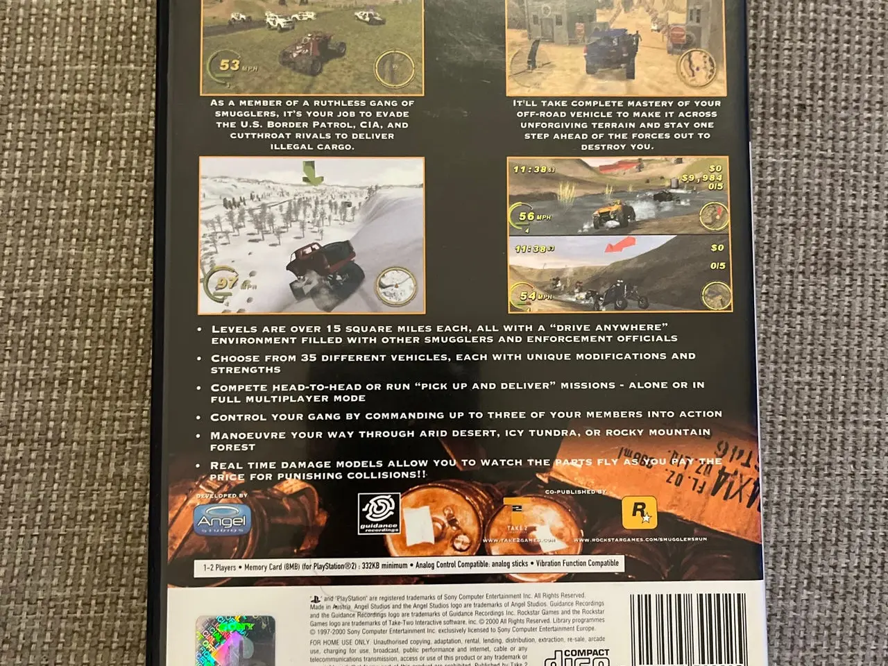 Billede 2 - Smuggler's Run - PlayStation 2 spil (Rockstar Games)