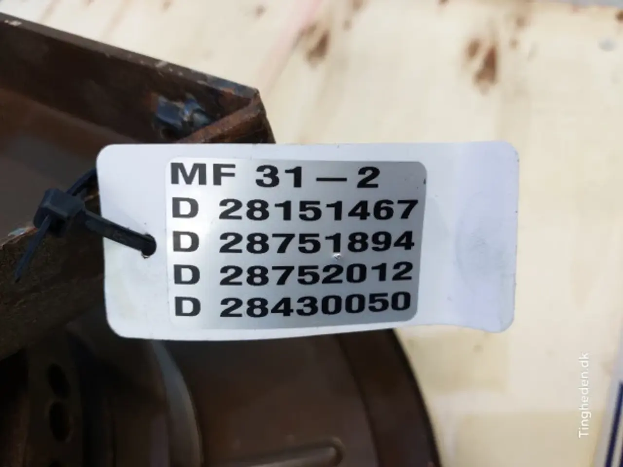 Billede 2 - Massey Ferguson 31 Remskive 28151467