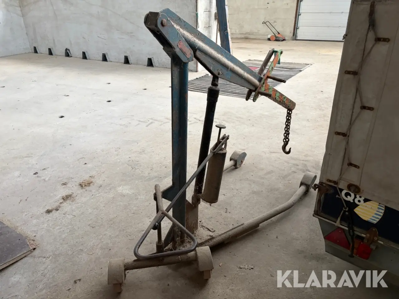 Billede 3 - Hydraulisk værkstedskran AC KF-7