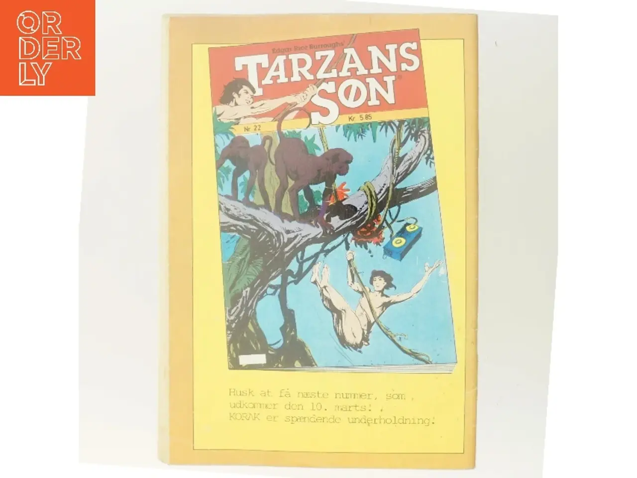 Billede 3 - Tarzans Søn af Edgar Rice Burroughs (Bog)