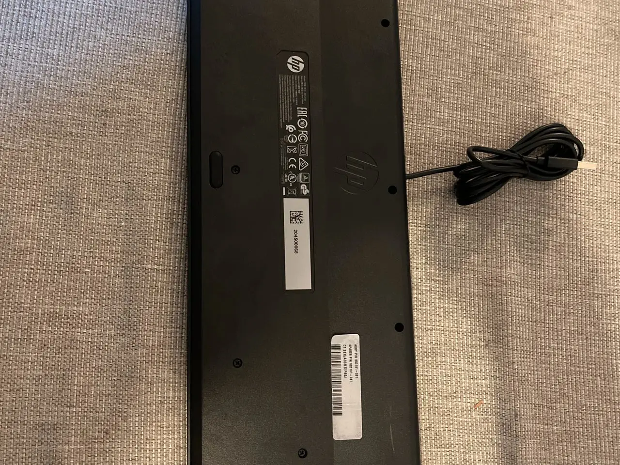 Billede 2 - Tastatur HP SK-2120 med ledning (USB)